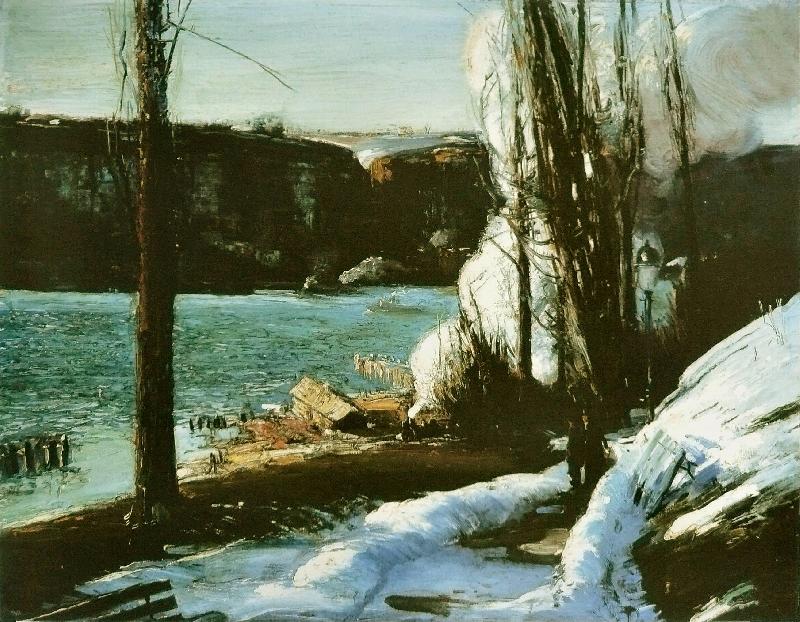 George Wesley Bellows The Palisades oil painting picture